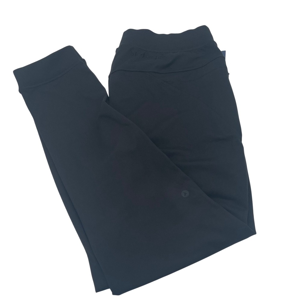 BirdDogs Black Jogger Pants Athletic Performance Stretch Lounge Mens L Lined